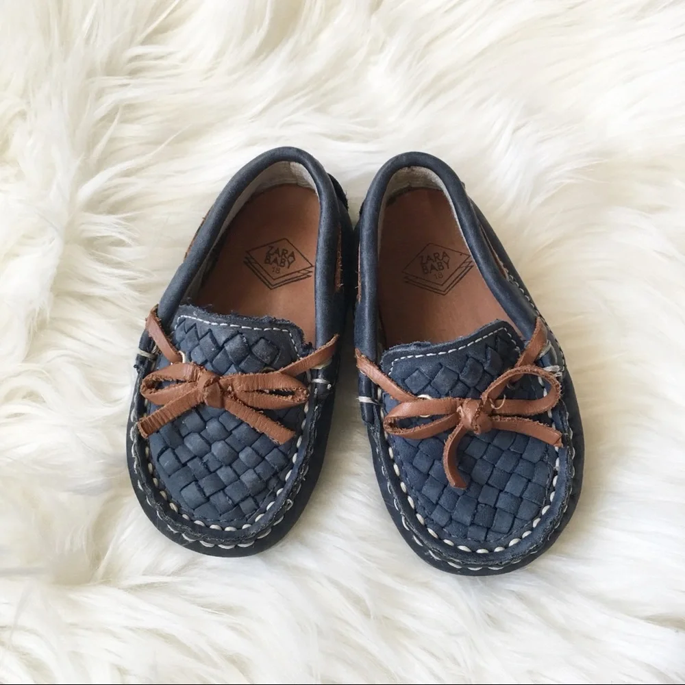 Zara Baby woven Leather Shoes
